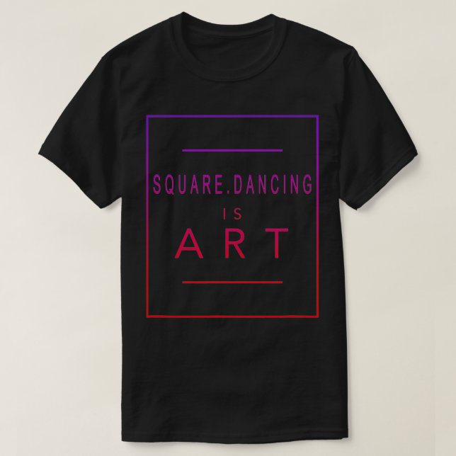 Kvadratdansare är Art Dance Aesthetic Acro  T Shirt (Design framsida)
