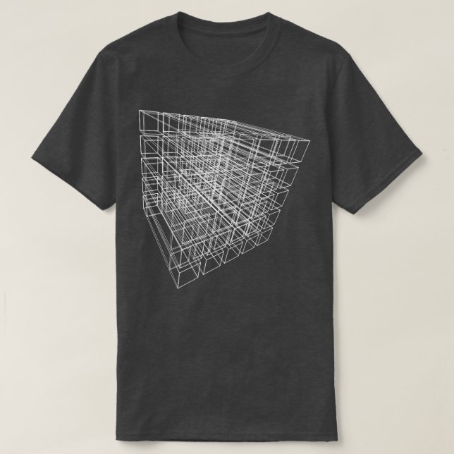 kvadratdesign t shirt (Design framsida)