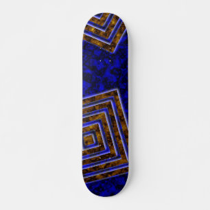 Kvadrateglow Old School Skateboard Bräda 18 Cm