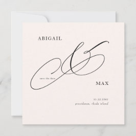  kvadraten Bröllop spara datum Datumet