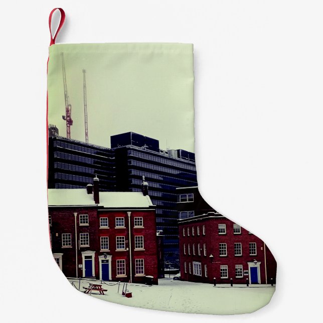 Kvadratiken Liten Julstrumpa (Framsidan)