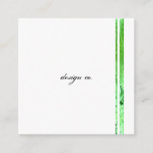 Kvadratisk, 2,5 x 2,5-tums Affärskort