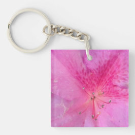 Kvadratisk akrylnyckelkedja