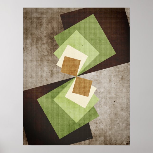 Kvadratisk böjning poster (Framsidan)