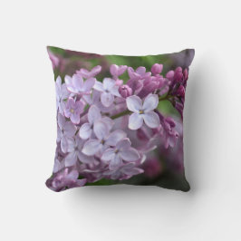 Kvadratisk Dekorativ kudde med Lilac-design