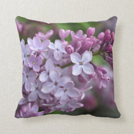 Kvadratisk Dekorativ kudde med Lilac-design