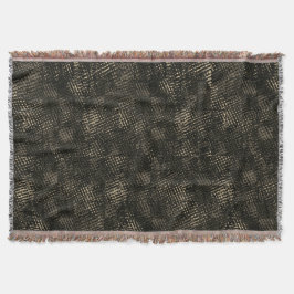 Kvadratisk eller mörk bruna kuber filt