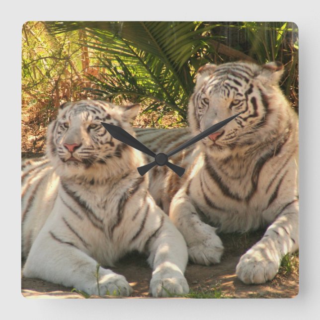 Kvadratisk klocka - Anpassad (Framsida)