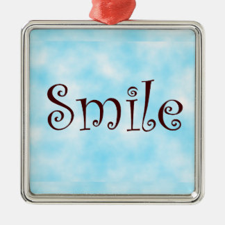 Kvadratisk kornering för sjömil-premiumbidrag julgransprydnad metall