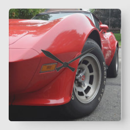 Kvadratisk korvettlås fyrkantig klocka