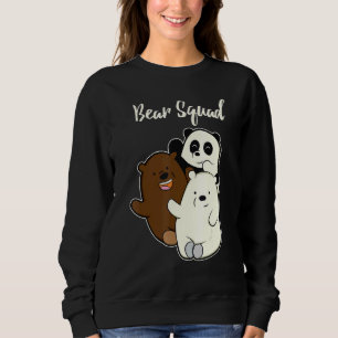 Kvadratisk kula för pandburna grizzly t shirt