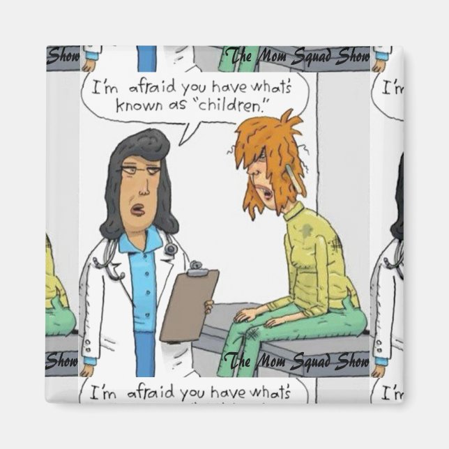 Kvadratisk magnet (Framsidan)