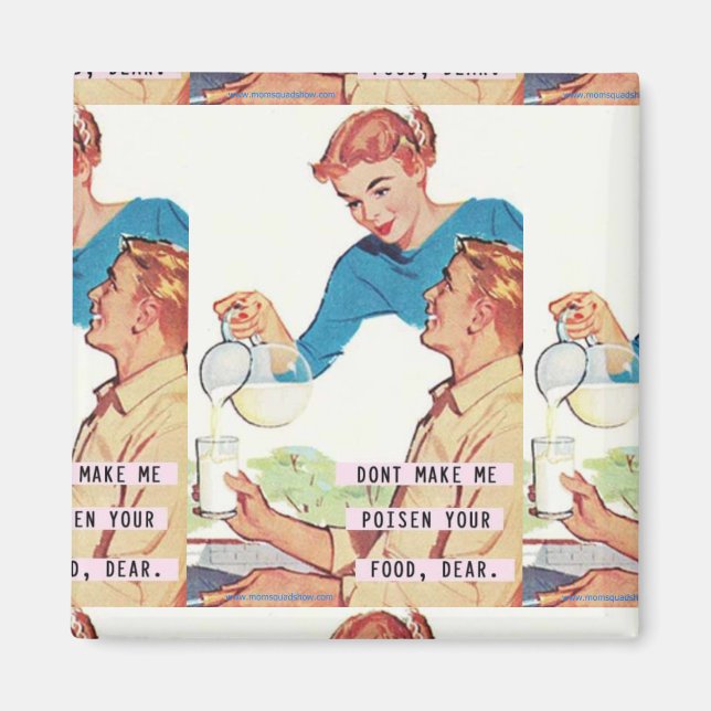 Kvadratisk magnet (Framsidan)