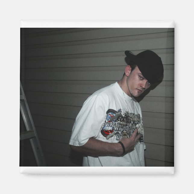 Kvadratisk magnet (Framsidan)