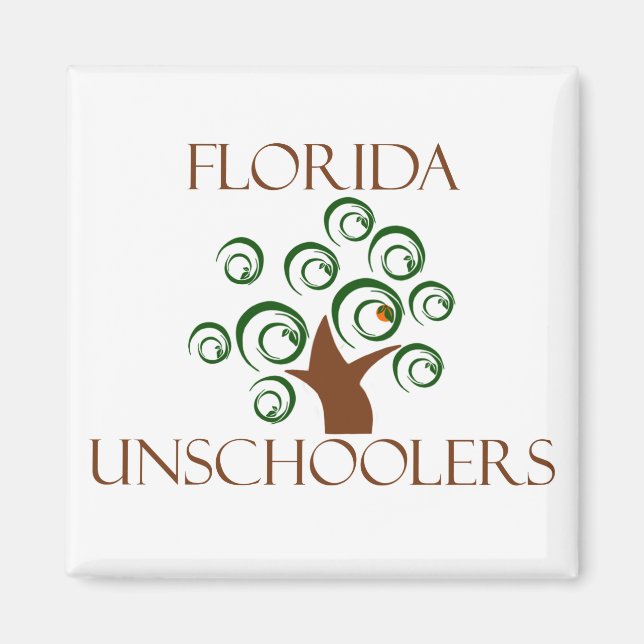 Kvadratisk magnet (Framsidan)