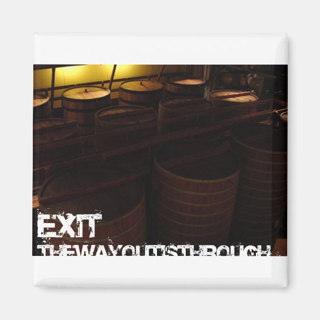 Kvadratisk magnet (Framsidan)