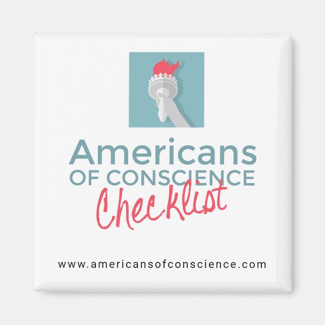 Kvadratisk magnet (Framsidan)