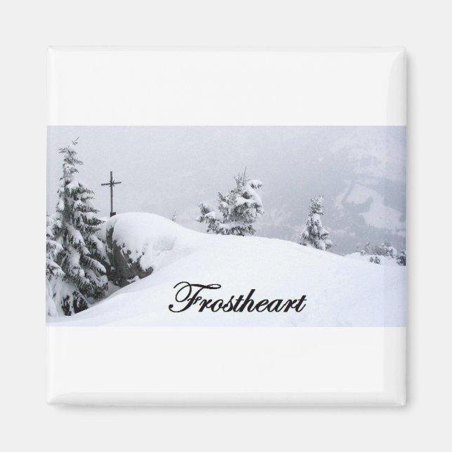 Kvadratisk magnet (Framsidan)