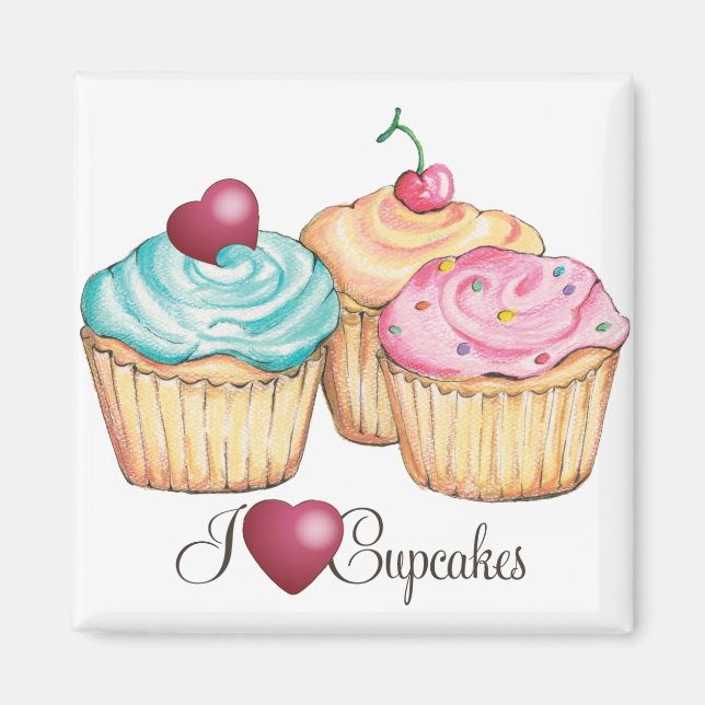 Kvadratisk magnet (Framsidan)