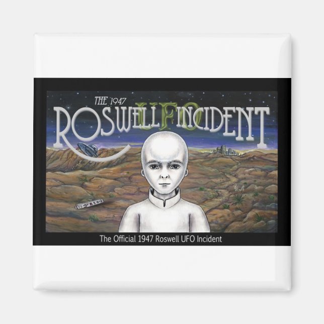 Kvadratisk magnet (Framsidan)