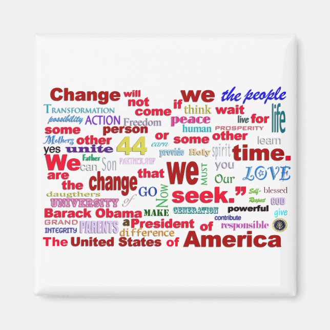 Kvadratisk magnet (Framsidan)