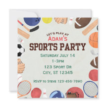 Kvadratisk, minimalistisk Födelsedagsfest för spor