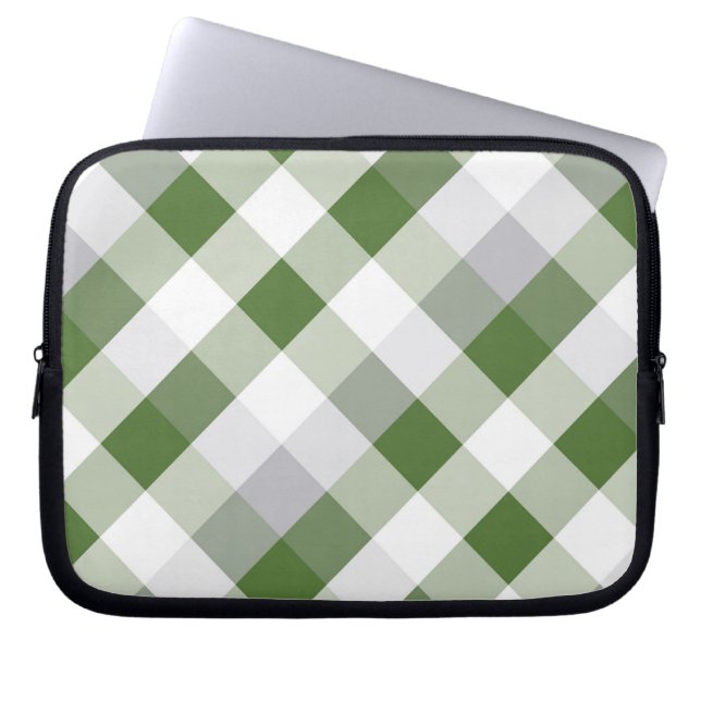 Kvadratisk och färg 4 laptop fodral (Framsidan)