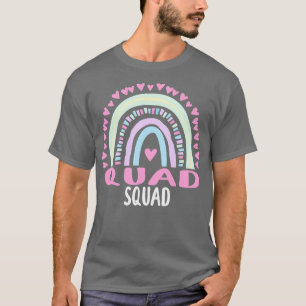 Kvadratisk Party-matchande könsuppskattning - regn T Shirt