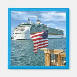 Kvadratisk ruta magnet