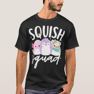 Kvadratisk ruta Mallow Underbar Cute För barn T Shirt