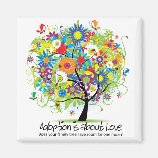 Kvadratisk tältpunkt magnet