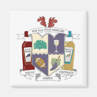 Kvadratisk underkant, magnet