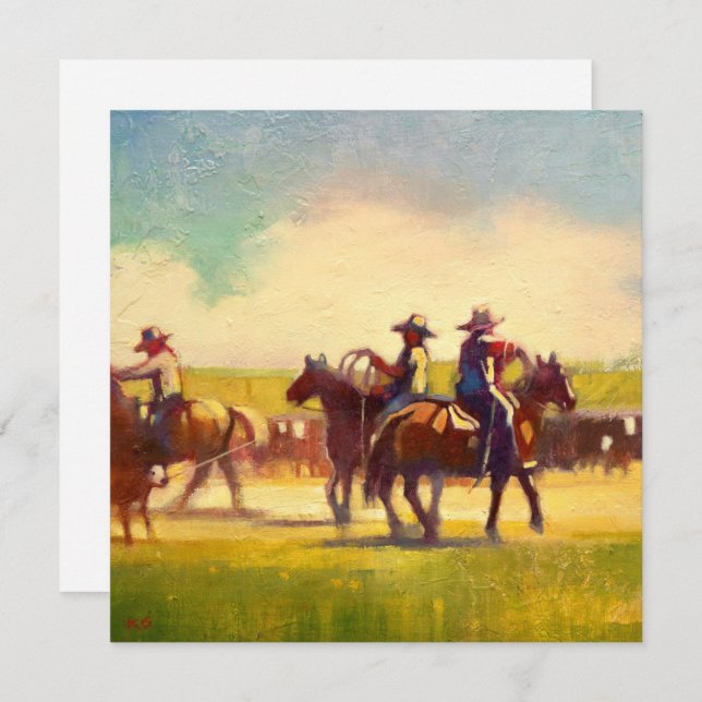 Kvadratiskt anteckningskort (Fram/baksida)