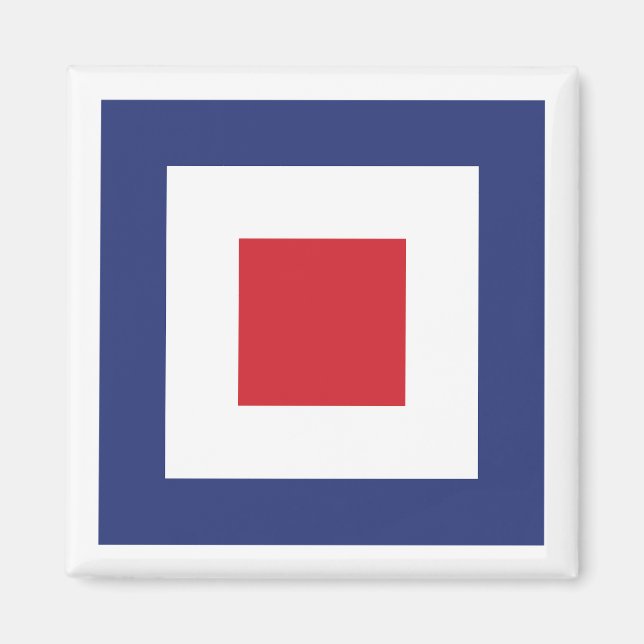 Kvadratiskt Mod Magnet (Framsidan)