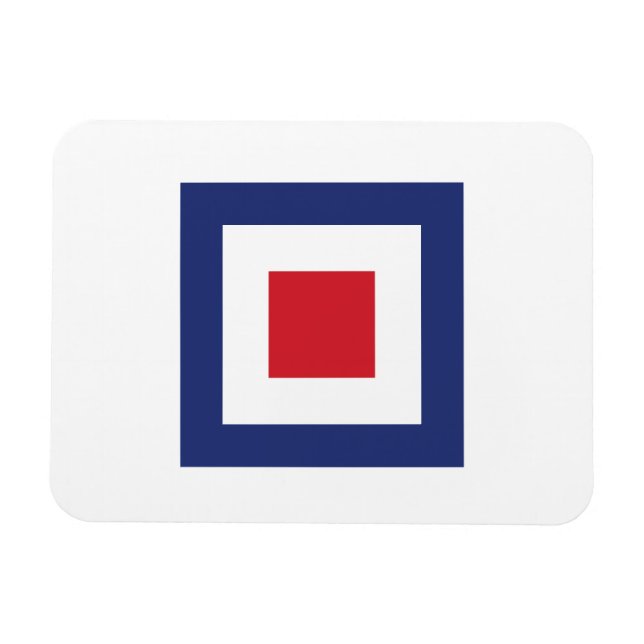 Kvadratiskt Mod Magnet (Horisontell)