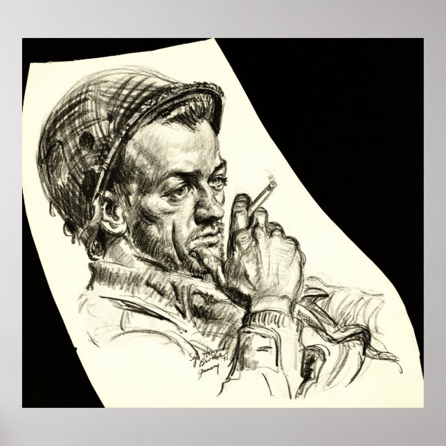 Kvadratledare 1945 poster (Framsidan)