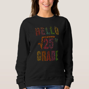 Kvadratrot 25 Hej 5:e klass matte student lärare S T Shirt