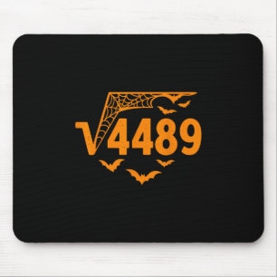 Kvadratrot 4489 Roligt Halloween-meme 67 Math Teac Musmatta