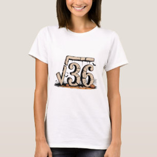 Kvadratrot 67 Meme 6 7 Gen Alpha Halloween Sex Sju T Shirt