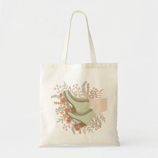 Kvadratskridskor shopping bag tygkasse