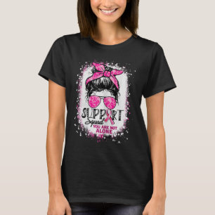 Kvadratstöd för kvinnor Bun Rosa Warrior Breast T Shirt