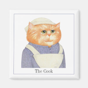 Kvadratstreck för COOK + text II Magnet