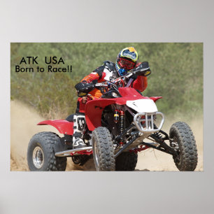 Kvadrattävla för ATK 450 Poster