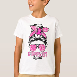 Kvadratteamet Breast Cancer Awareness Warrior Mess T Shirt