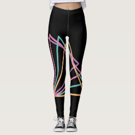 Kvadrattriangel Leggings