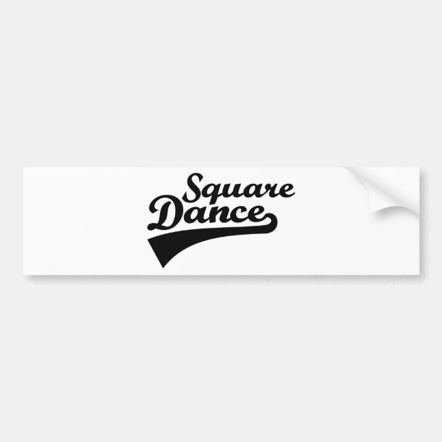 Kvadrera dansen bildekal (Framsidan)