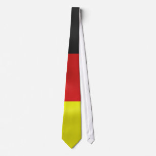 kvadrera den draperade tyska flagga slips