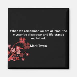 Kvadrera det magnetMark Twain citationstecknet, Magnet