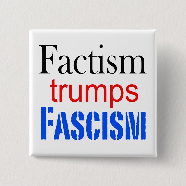 Kvadrera factismen knäppas knapp (Framsida)