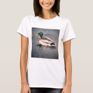 Kvadrera fotoet - gräsandanka t shirt